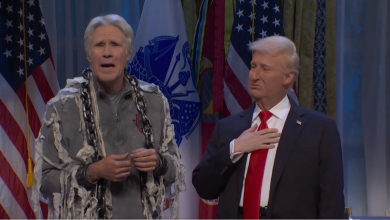 ‘SNL’ Cold Open: Jeffrey Epstein’s Ghost Gives ‘Dear Friend’ Trump Some Bad News