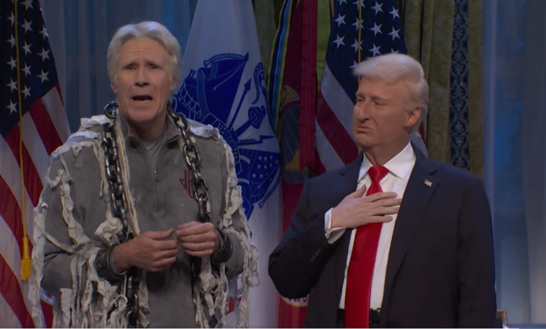 ‘SNL’ Cold Open: Jeffrey Epstein’s Ghost Gives ‘Dear Friend’ Trump Some Bad News