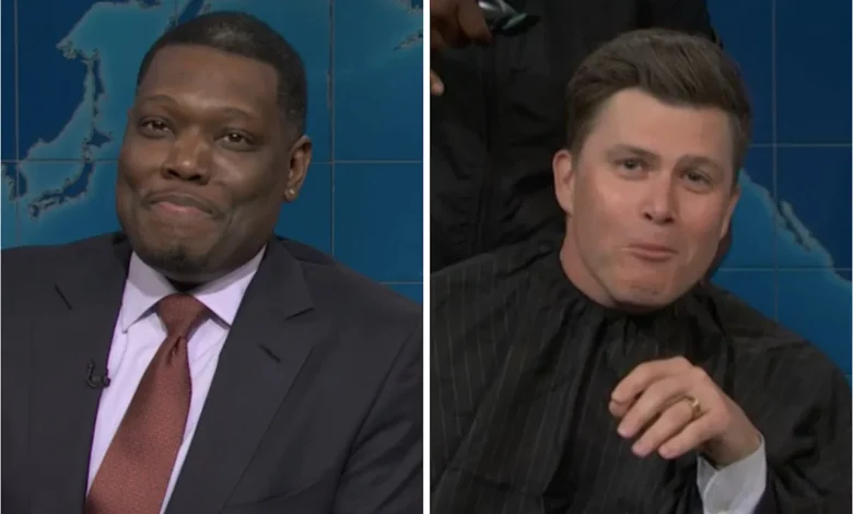‘SNL’ Joke Swap: Michael Che Declares ‘Michael Jackson Did Nothing Wrong’ and Colin Jost Almost Shaves Head