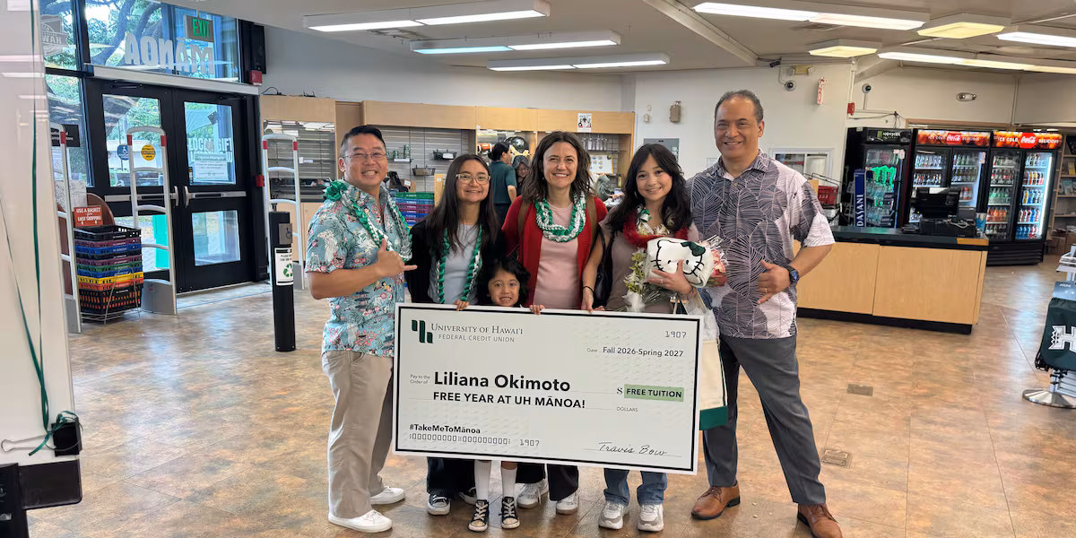 ‘Take Me to Manoa’ winner surprised with free year of tuition at UH