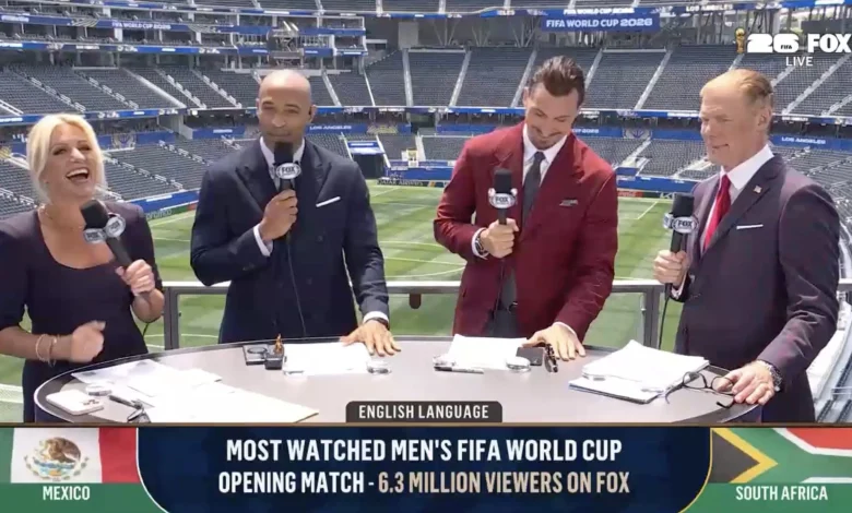 2026 FIFA World Cup opening match scores record audiences for Fox, Telemundo