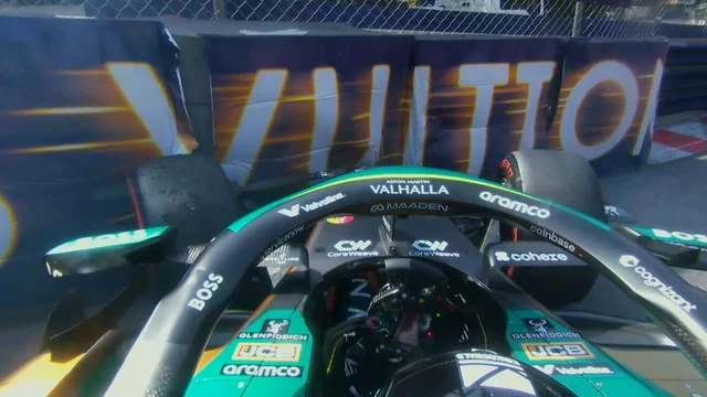 2026 Monaco Grand Prix: Stroll crashes to trigger the Safety Car on Lap 60