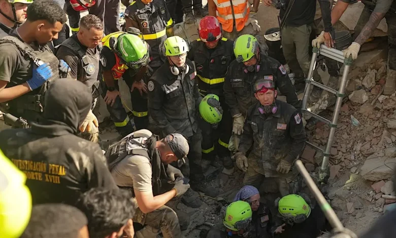 33 rescued from Venezuelan rubble: Survival window desperately fading with nearly 50,000 missing