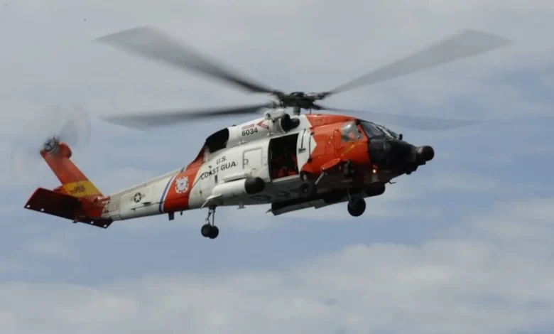 4 injured in crash of U.S. Coast Guard helicopter in Sitka
