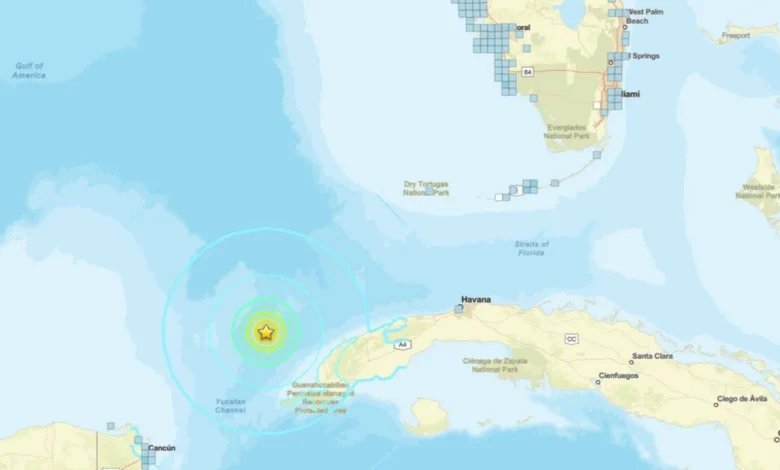 6.1 earthquake reported in Cuba, reportedly felt in parts of Florida