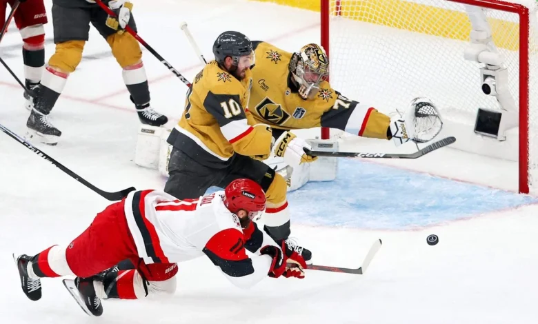 A goal for the ages: Jordan Staal’s belly-flop winner puts him straight into Hurricanes lore