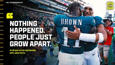 A.J. Brown Gets Honest About Jalen Hurts Relationship in Trending Video After Eagles-Patriots Trade