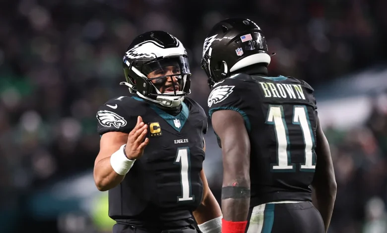 A.J. Brown on Jalen Hurts: Nothing happened, you just drift away sometimes