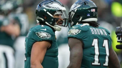 A.J. Brown opens up about his Eagles tenure and his relationship with Jalen Hurts