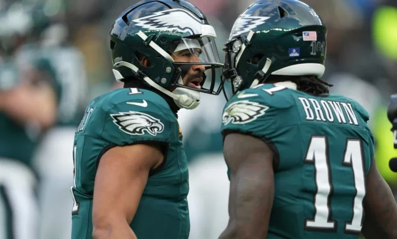 A.J. Brown opens up about his Eagles tenure and his relationship with Jalen Hurts