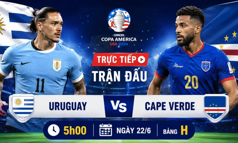 AO VIVO Uruguai 1 - 1 Cabo Verde: Os dois gols foram espetaculares!
