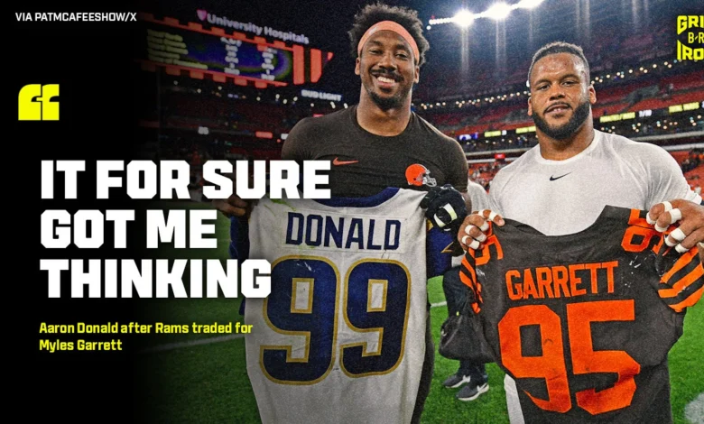 Aaron Donald Talks Potential NFL Return Amid Rumors After Rams' Blockbuster Myles Garrett Trade