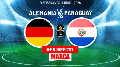 Alemania - Paraguay en directo hoy | Partido de dieciseisavos del Mundial en vivo