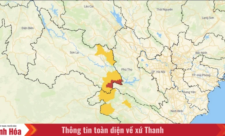 Alerte aux risques d'inondations soudaines et de glissements de terrain dans 19 communes.