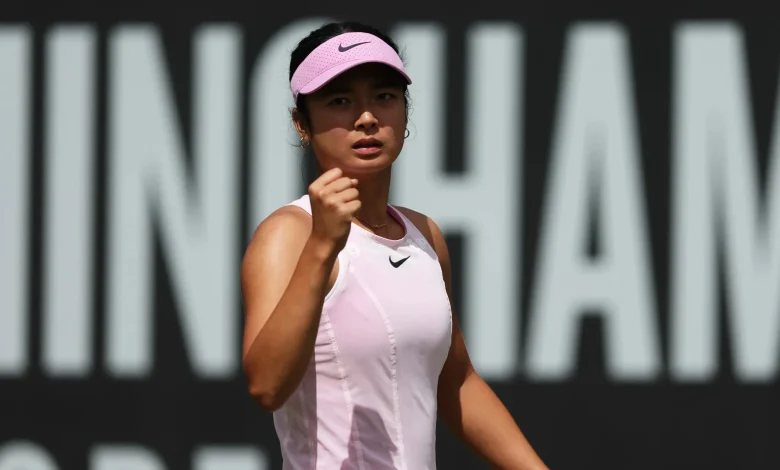 Alex Eala rallies past Alina Charaeva to reach Birmingham quarterfinals
