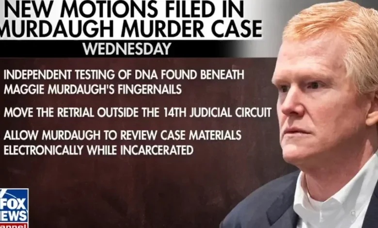 Alex Murdaugh's defense team seeks new DNA testing in retrial