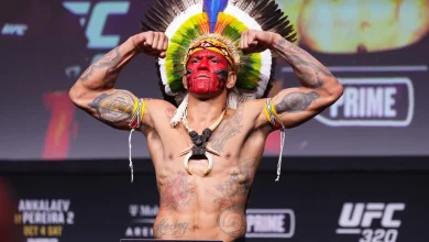 Alex Pereira reveals how much he expects to weigh for heavyweight debut at UFC White House