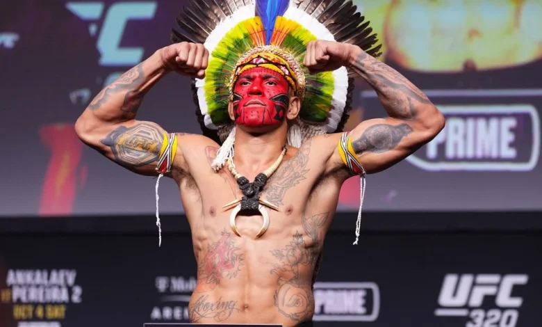 Alex Pereira reveals how much he expects to weigh for heavyweight debut at UFC White House