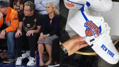 All About Ben Stiller’s Custom ‘Good Luck Kicks’ He Wears Courtside to the Knicks Playoffs Games — and the Second Finals-themed Pair on the Way