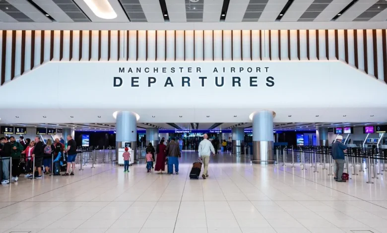 All the Manchester Airport flights cancelled and delayed today