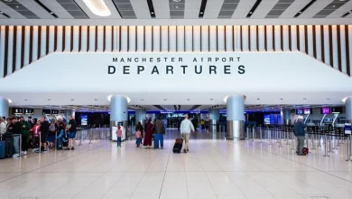 All the Manchester Airport flights cancelled and delayed today