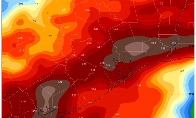 Although some uncertainty remains, a very real flood risk exists across the Houston region this week – Space City Weather