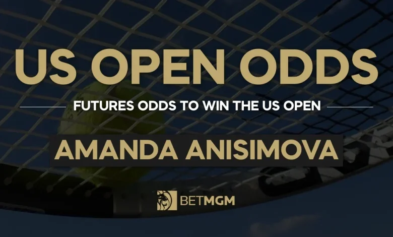 Amanda Anisimova Odds To Win US Open, 2026