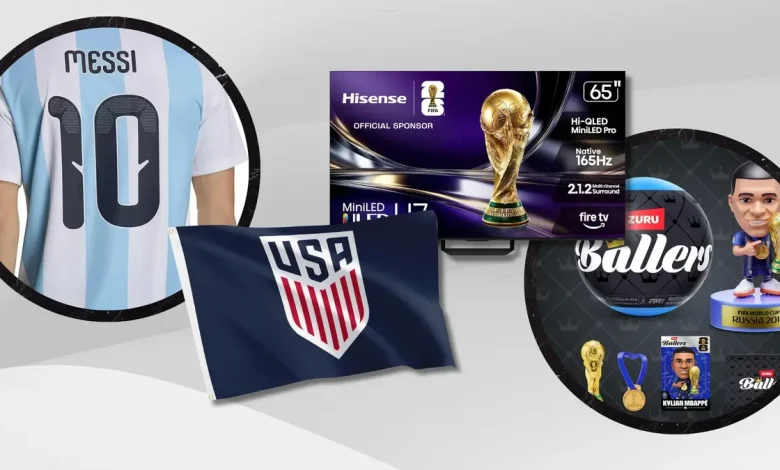 Amazon launches World Cup soccer hub including jerseys, TV deals and more gear