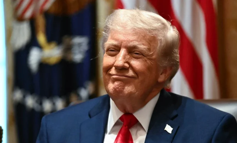 Amid war, inflation and sinking approval ratings, Trump takes comfort in giving Washington a face-lift