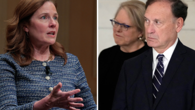 Amy Coney Barrett and Samuel Alito Sit Out Supreme Court Decisions