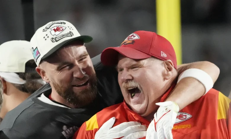 Andy Reid "can't talk about" the upcoming Travis Kelce, Taylor Swift wedding