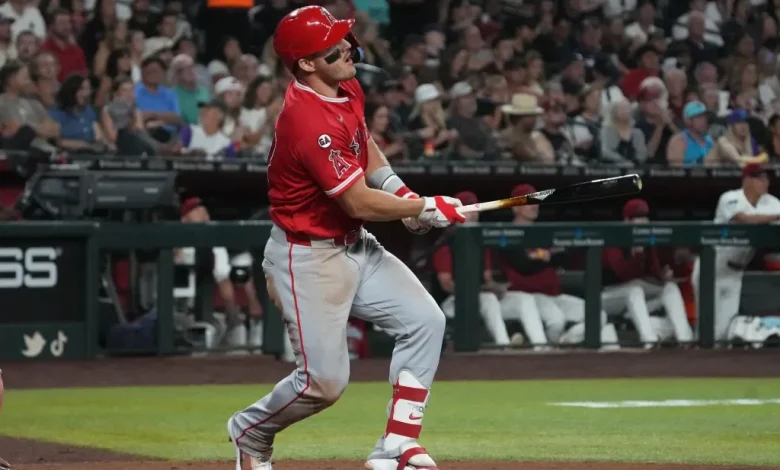 Angels’ Mike Trout knows opposite-field power means he’s ‘going good’