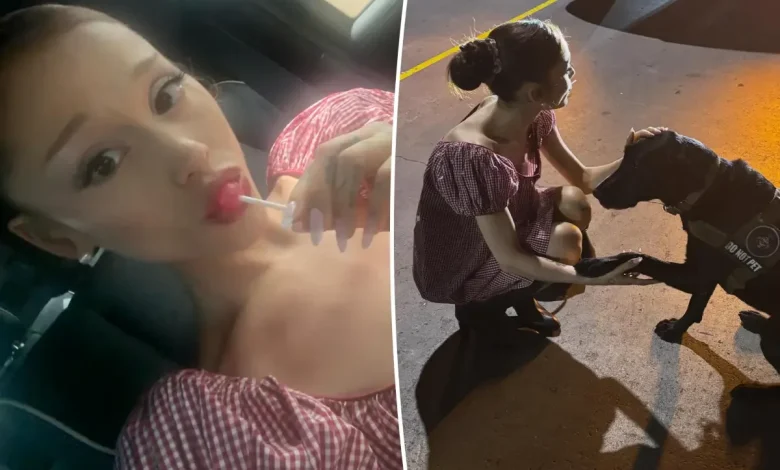 Ariana Grande embraces wardrobe malfunction with cheeky post: ‘Great t-ts’