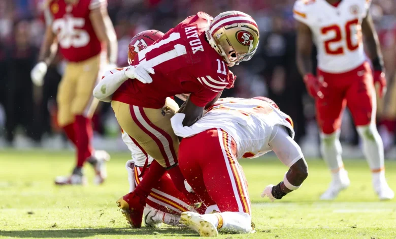 Arrest warrant issued for Brandon Aiyuk over misdemeanor traffic infraction