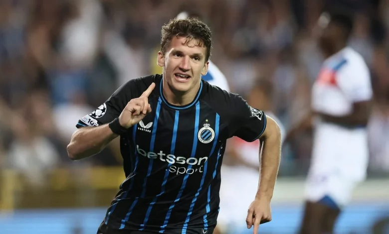 Arsenal exploring deal for Club Brugge winger Christos Tzolis