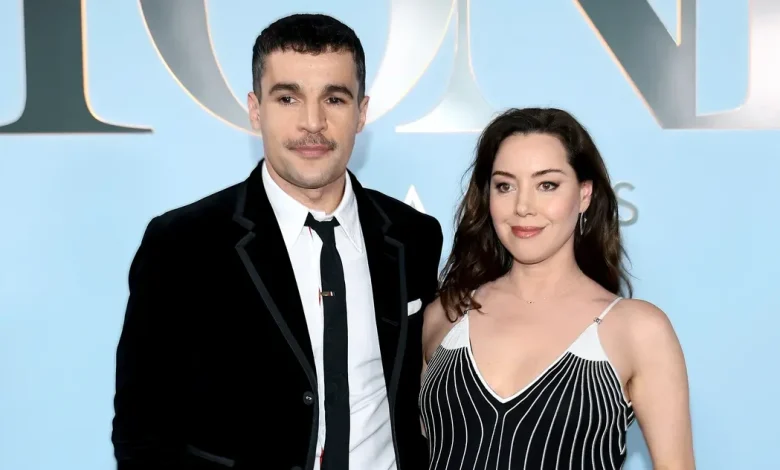 Aubrey Plaza and Christopher Abbott Made Their Family Debut