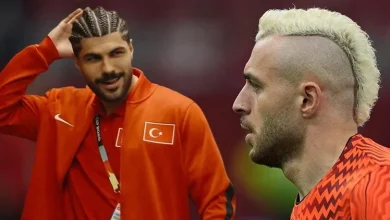 Avustralya-Türkiye maçı öncesi Barış Alper Yılmaz'ın saçları dikkat çekti! Dünya Kupası'na özel 'mohikan' stili