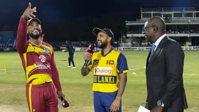 Ball by Ball Commentary & Live Score - WI vs SL, 1st T20I