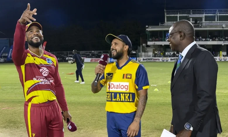 Ball by Ball Commentary & Live Score - WI vs SL, 1st T20I