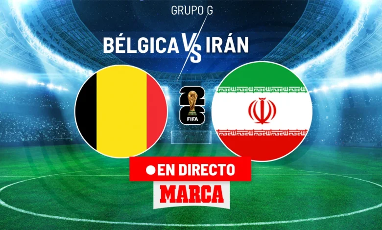 Bélgica - Irán en directo hoy | Fase de grupos del Mundial hoy en vivo