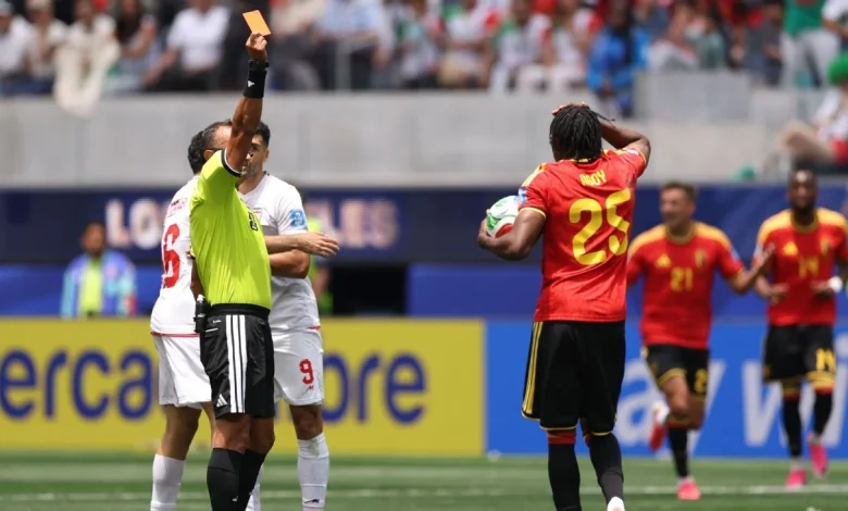 Belgium 0-0 Iran: Nathan Ngoy sent off as Belgium's goal drought continues - as it happened