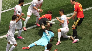 Belgium see red in goalless World Cup draw with Iran in Los Angeles | World Cup 2026