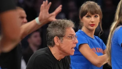 Ben Stiller Posts Courtside Video Featuring Taylor Swift of Knicks' Historic Comeback vs. Spurs