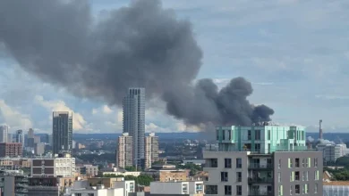 Bermondsey fire LIVE: Blaze near New Cross, London - smoke seen above Canada Water