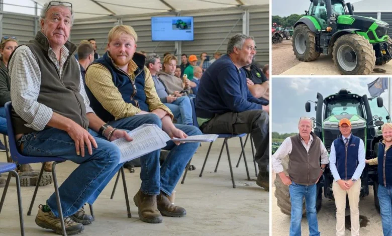 Bidding battle for Jeremy Clarkson's tractor brings TV fame to auction firm