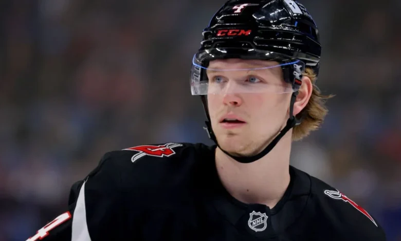 Blackhawks acquire Byram, Greenway for picks, Crevier