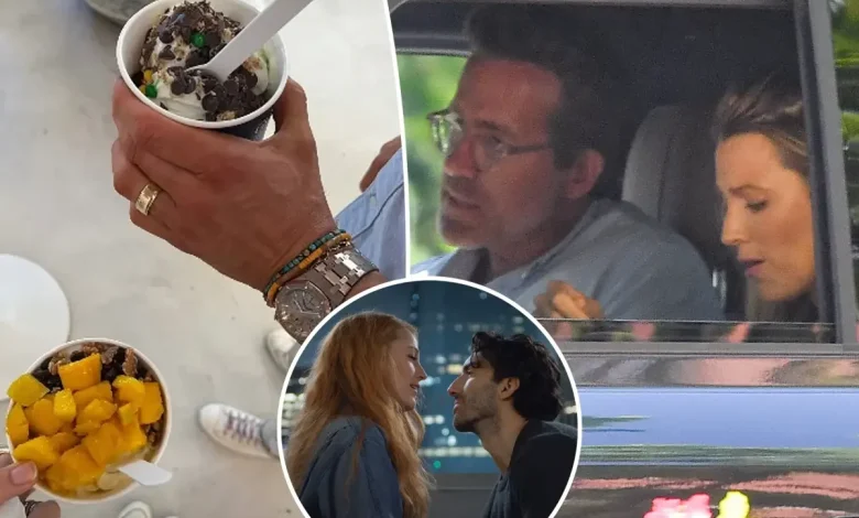 Blake Lively enjoys frozen yogurt date with husband Ryan Reynolds after dragging Justin Baldoni back to court