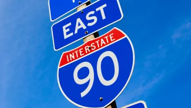 Blockage on I-90 near Missoula