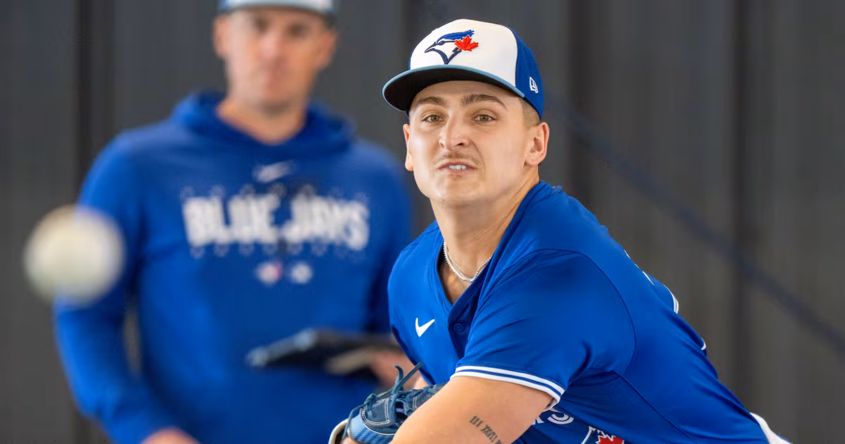 Blue Jays’ former top pitching prospect Tiedemann makes first appearance in almost two years