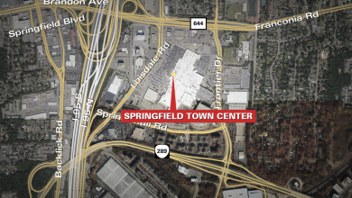 Bomb threat forces evacuation of Springfield Town Center in Fairfax County